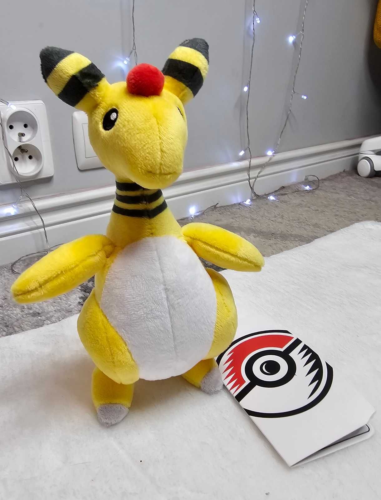 Pokemon Ampharos oryginalny z Pokemon Center maskotka pluszak