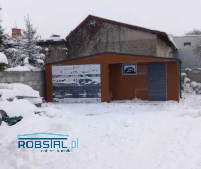 Garaż blaszany 7x5 Wiata/Pomieszczenie Gospodarcze Producent