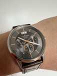 Zegarek Jacques Lemans Sydney Szary/Skóra Ø42 mm (ref. 1-1542H)