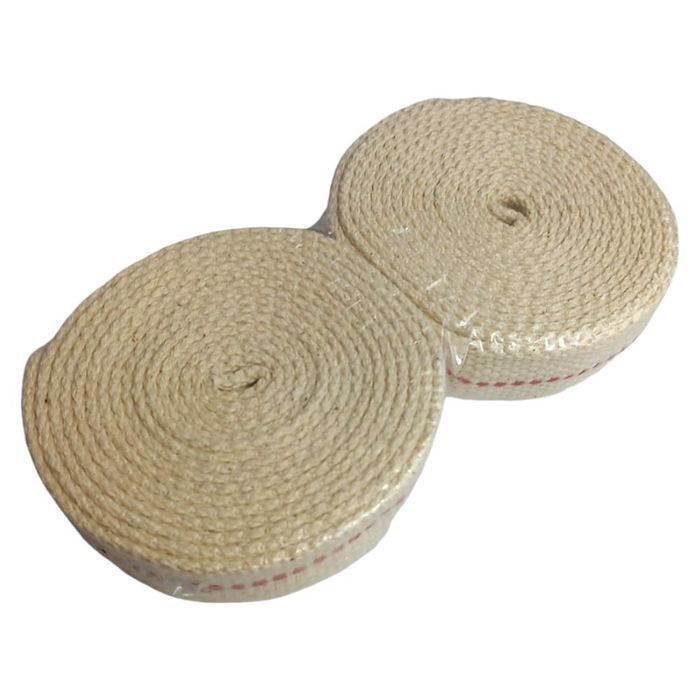 knot do lampy naftowej bawełniany płaski 2m 2szt
