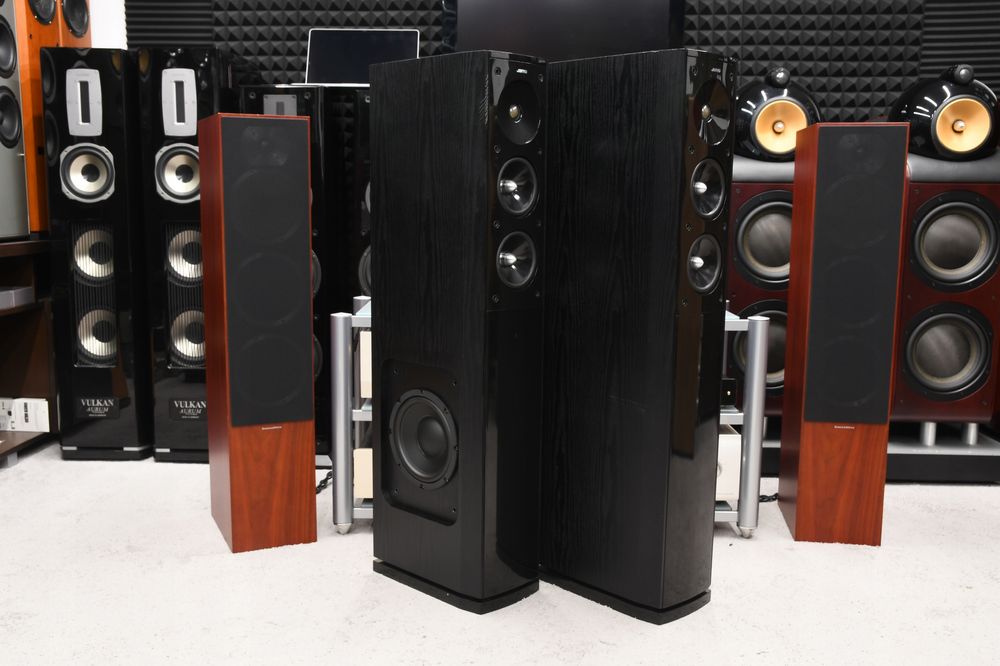 kolumny Głośnikowe podłogowe stereo JAMO S606 czarne para