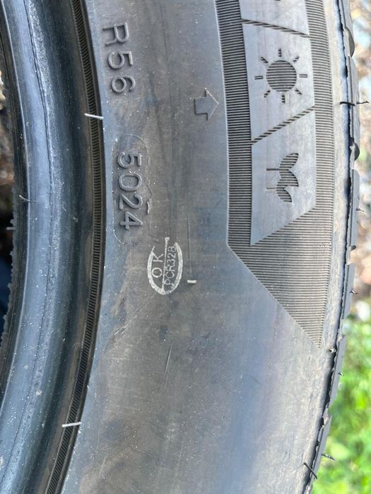 Opony całoroczne 225/55r19 idealne 24r