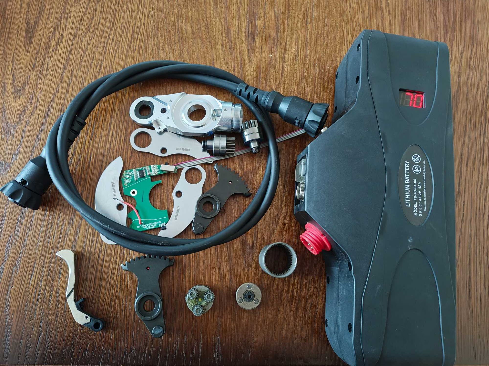 Serwis Cześci sekator swansoft g04 zmiana rozwarcia na 2 i 4 cm