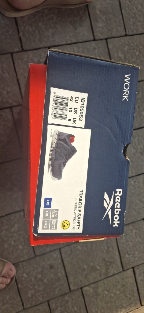 Lekkie męskie buty robocze reebok