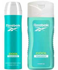 Zestaw REEBOK Cool Your Body dla kobiet żel pod prysznic + dezodorant