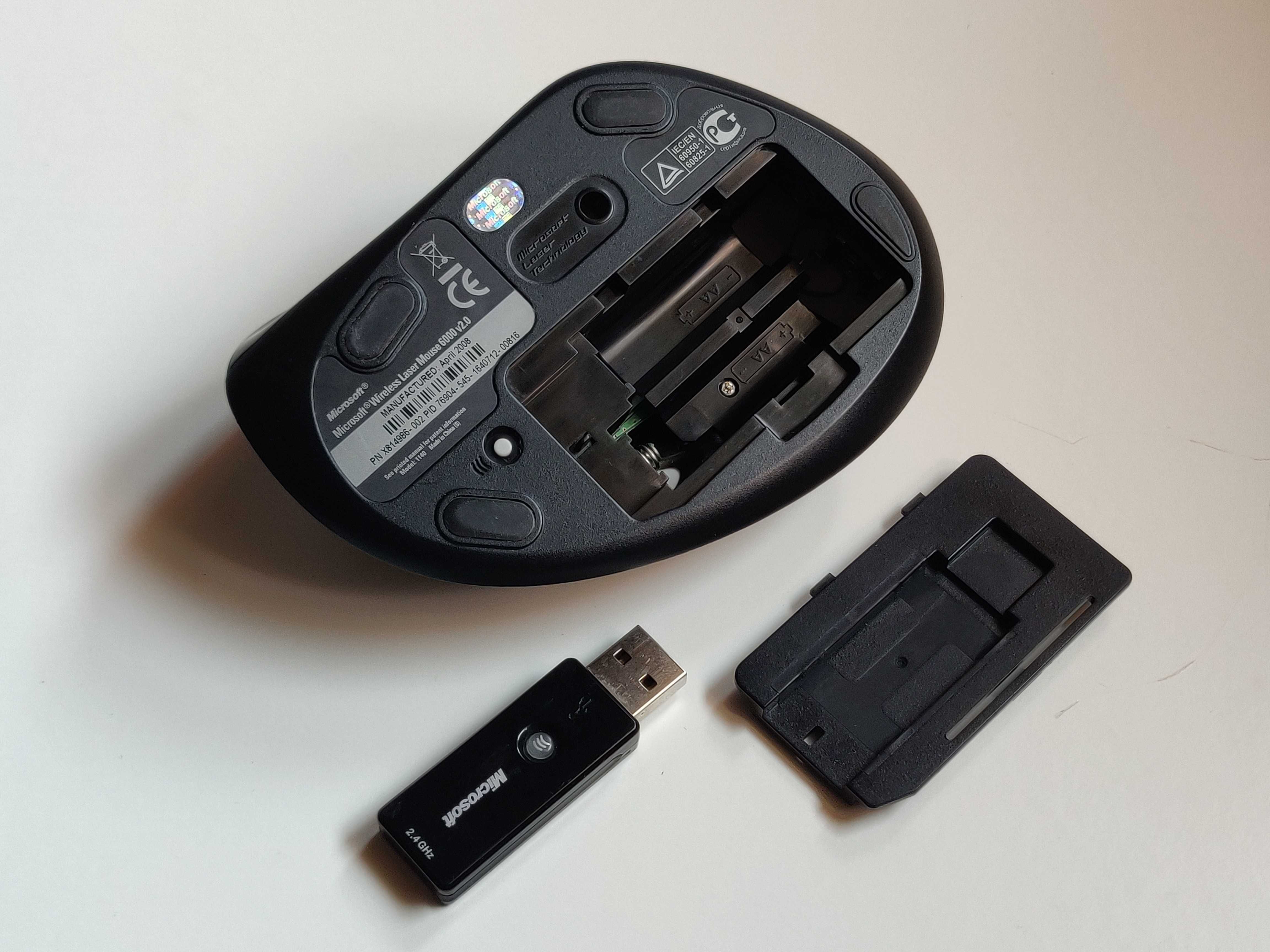 Microsoft Wireless Laser Mouse 6000 v2.0