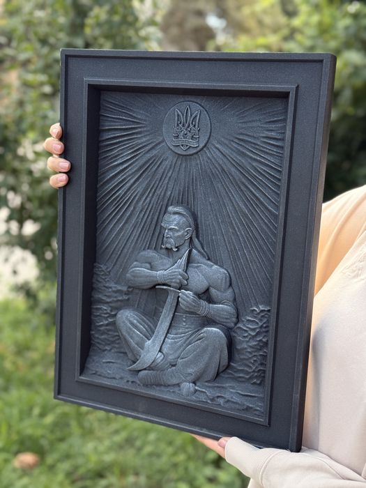 3D картина «Козак Молитовник»