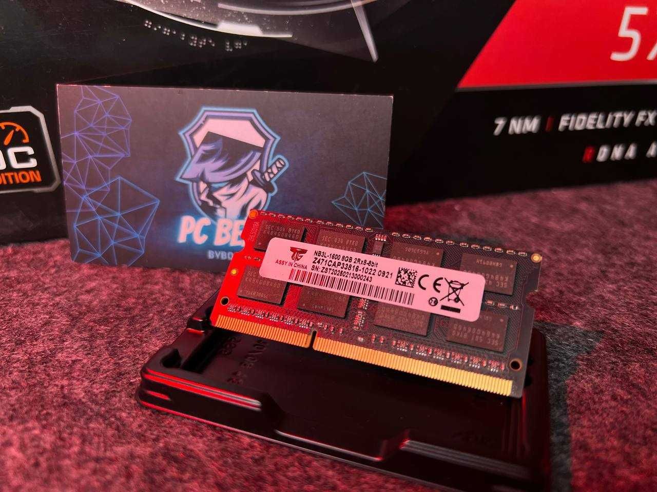 Оперативна памʼять для ноутбука Casper DDR3 8 GB 1600 mhz 1.35V