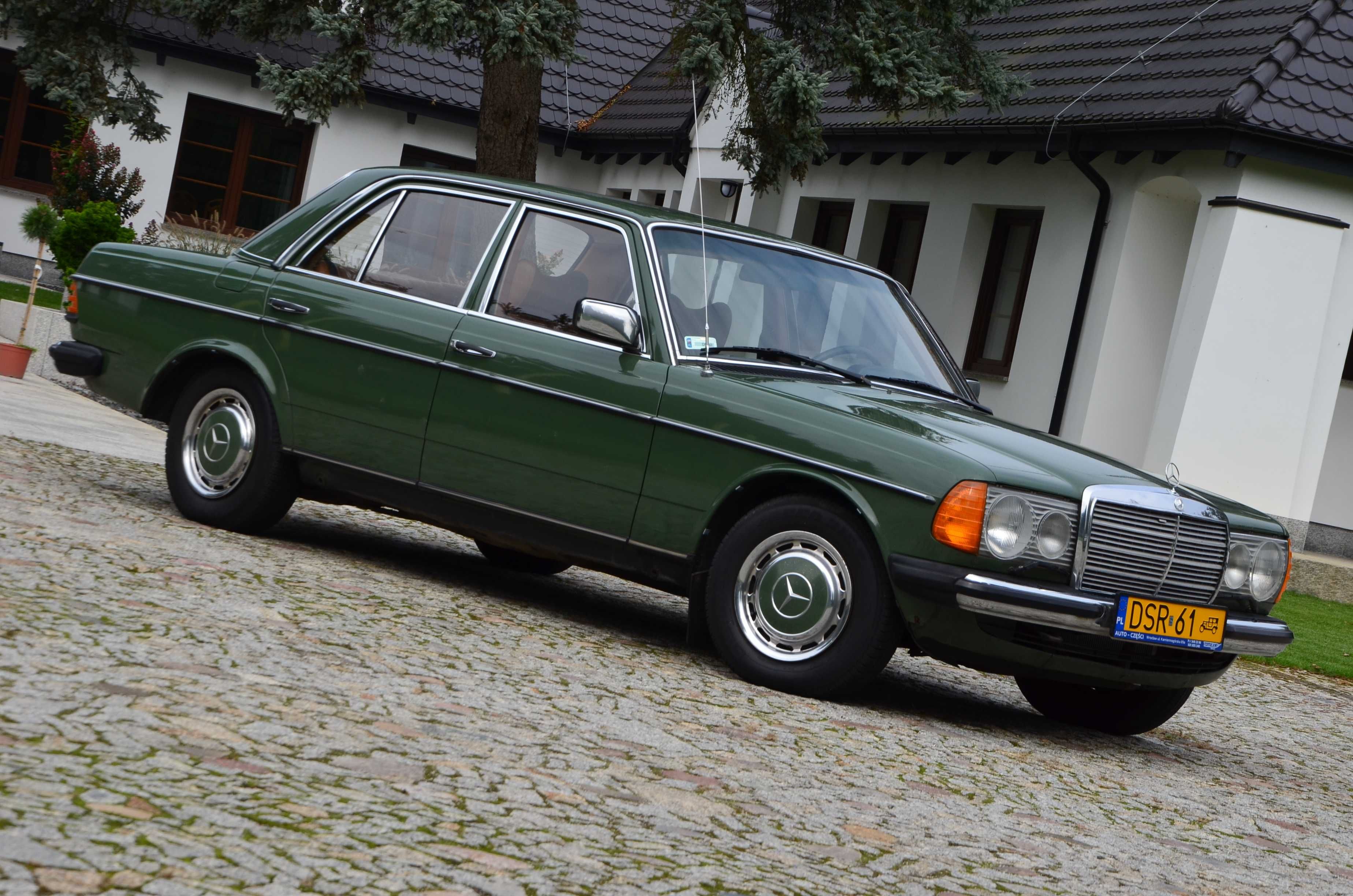 Ładny Mercedes W123 2.2D 60KM 1977r Beczka Klasyk Zabytkowy Polska