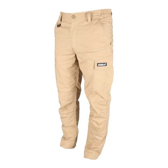 Spodnie robocze DEDRA męskie bojówki ripstop  52 gr 220g/m² slimfit