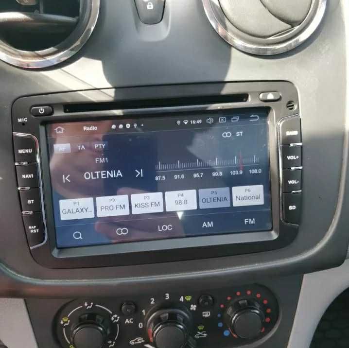 Auto Rádio Android Para Renault Captur Sandero Dacia Logan 2 Xray 2