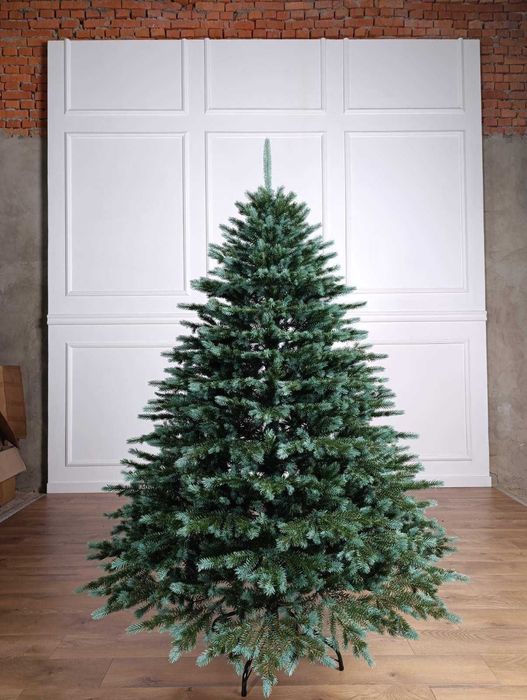 Аляска зелена з блакитними кінчиками лита ялинка преміум класу Ёлка