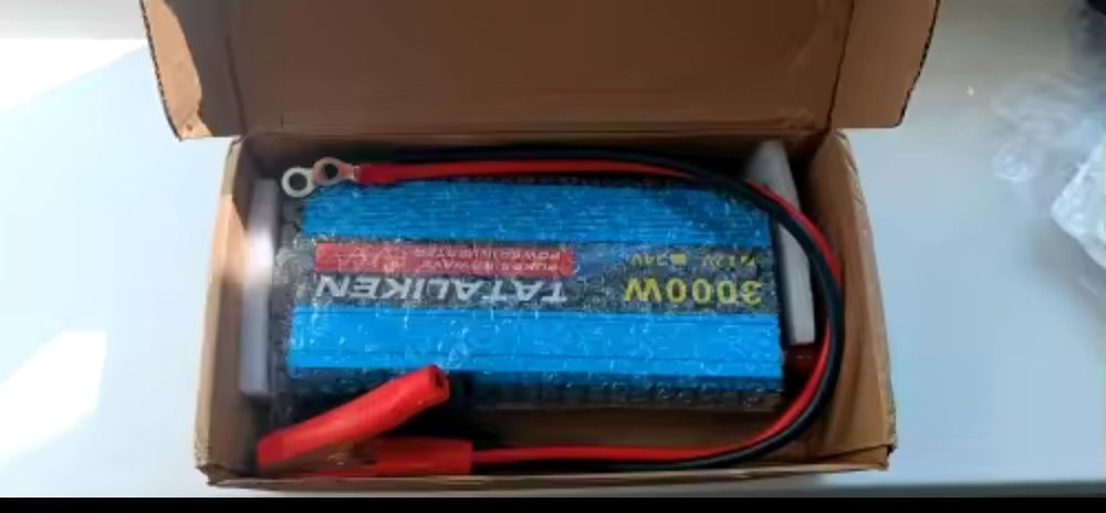 Інвертор/Перетворювач 12-220 3000W Чистий синус Tataliken