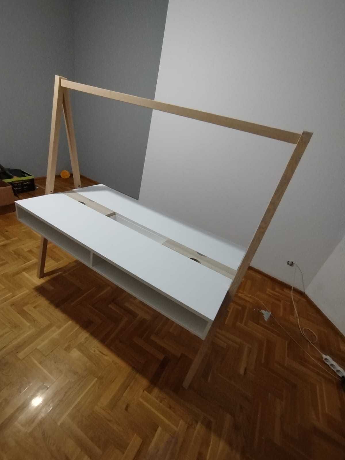 Biurko młodzieżowe szkolne dwustronne Vox