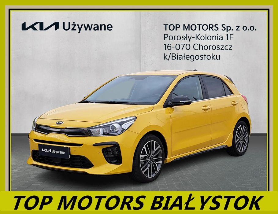 Kia Rio GT-LINE !!! 1,2 MPI 84KM 5MT Salon PL 1WŁ. Znikomy przebieg 7419km !!