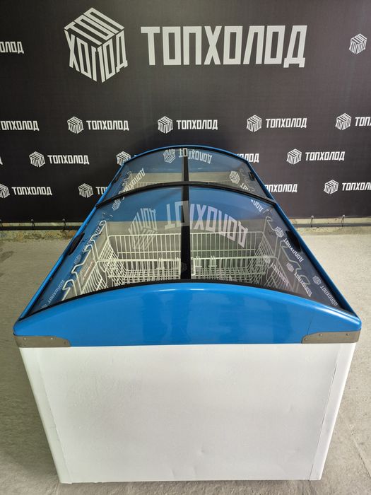 Морозильна вітрина камера ларь морозилка