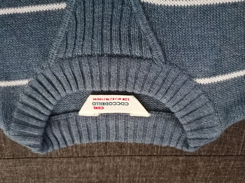 Sweterek chopiecy r. 128