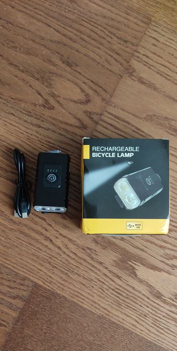 Велосипедний ліхтарик велофара Bike light USB LED bicycle