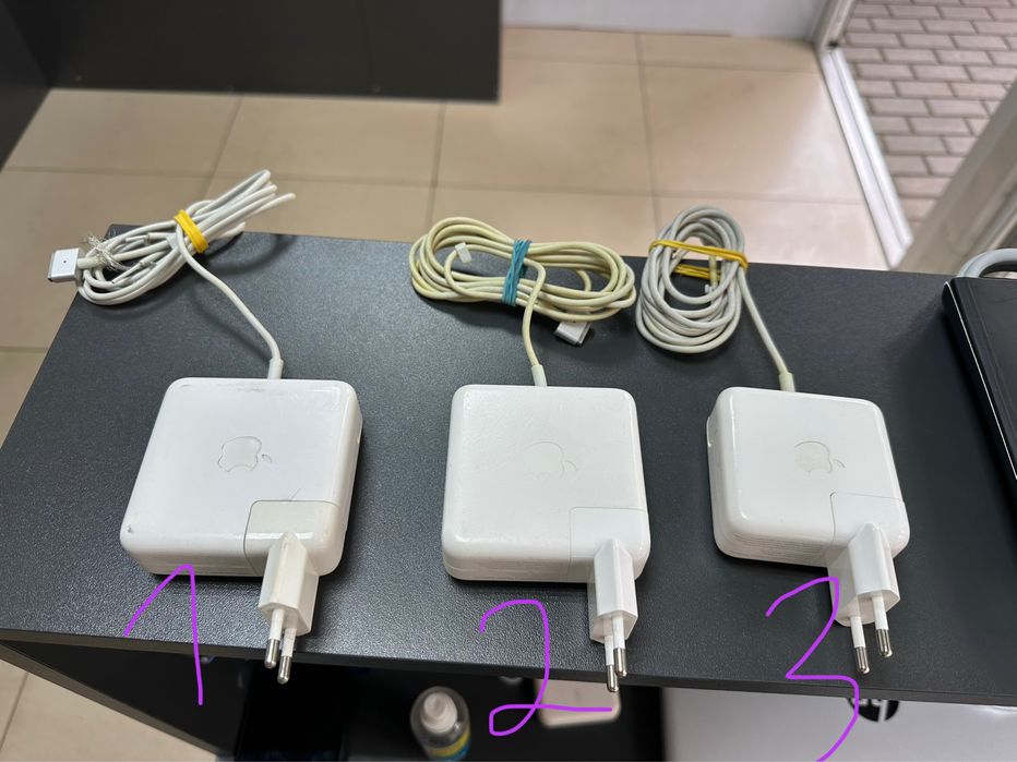 MagSafe 2 блоки живлення бу до нотбука apple pro/air