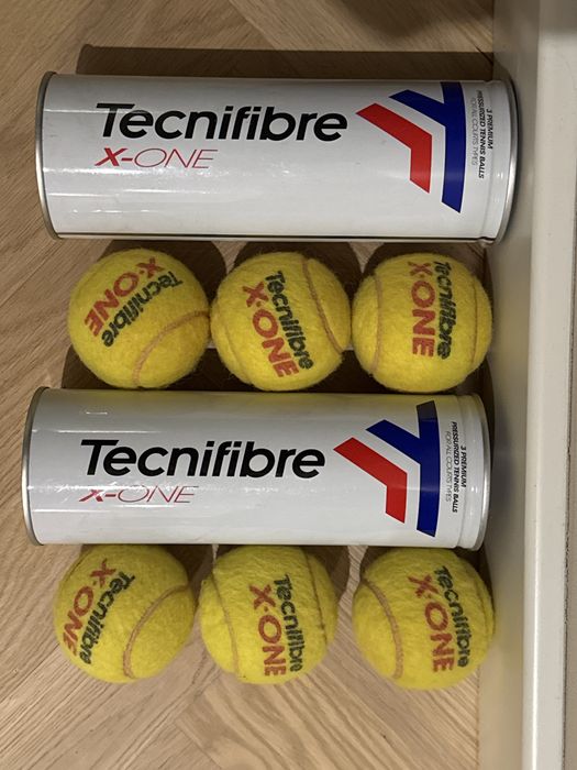Pilki tenisowe Tecnifibre X One 6 szt