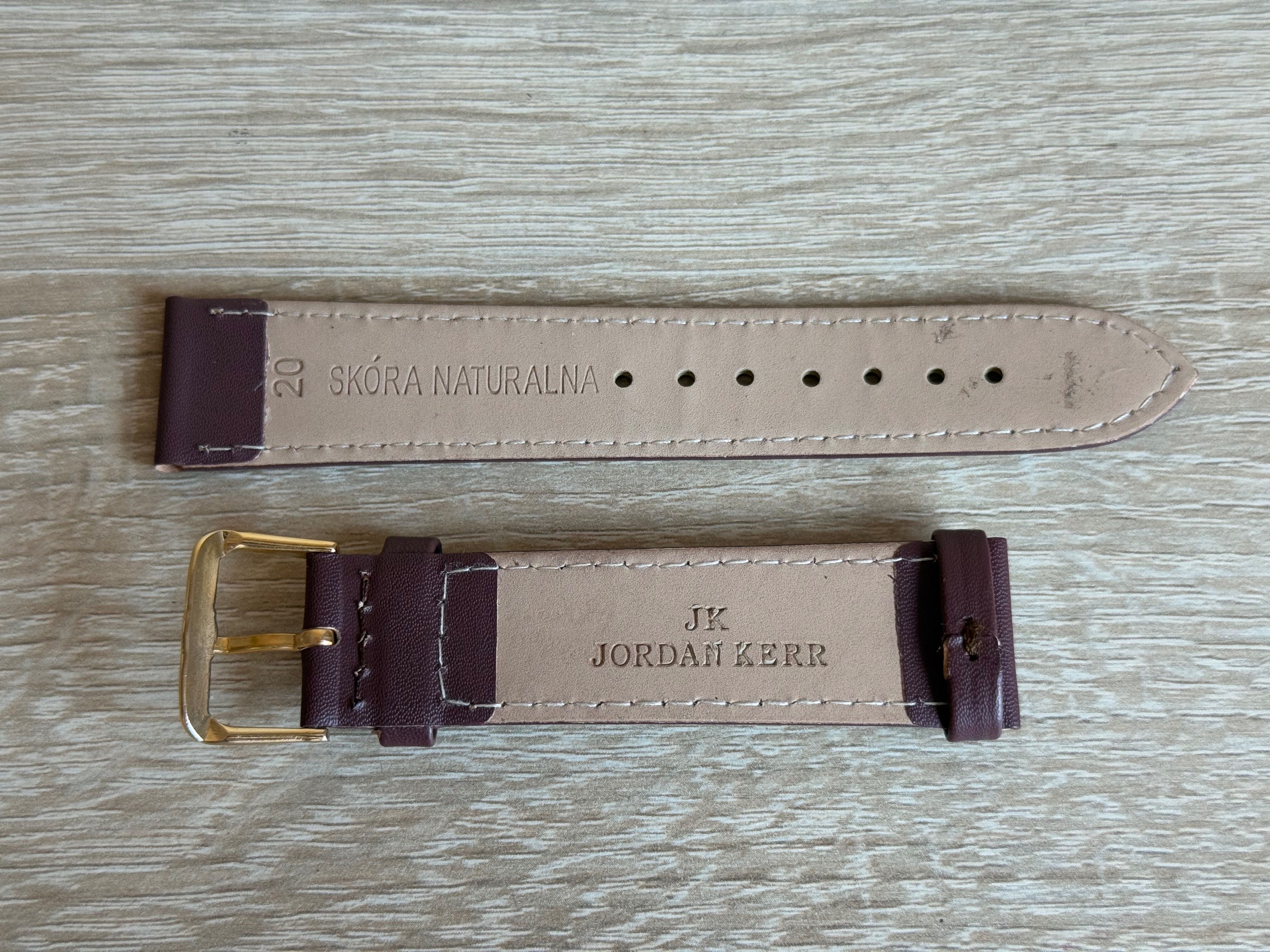 Męski zegarek Jordan Kerr klasyczny z zapasowym paskiem