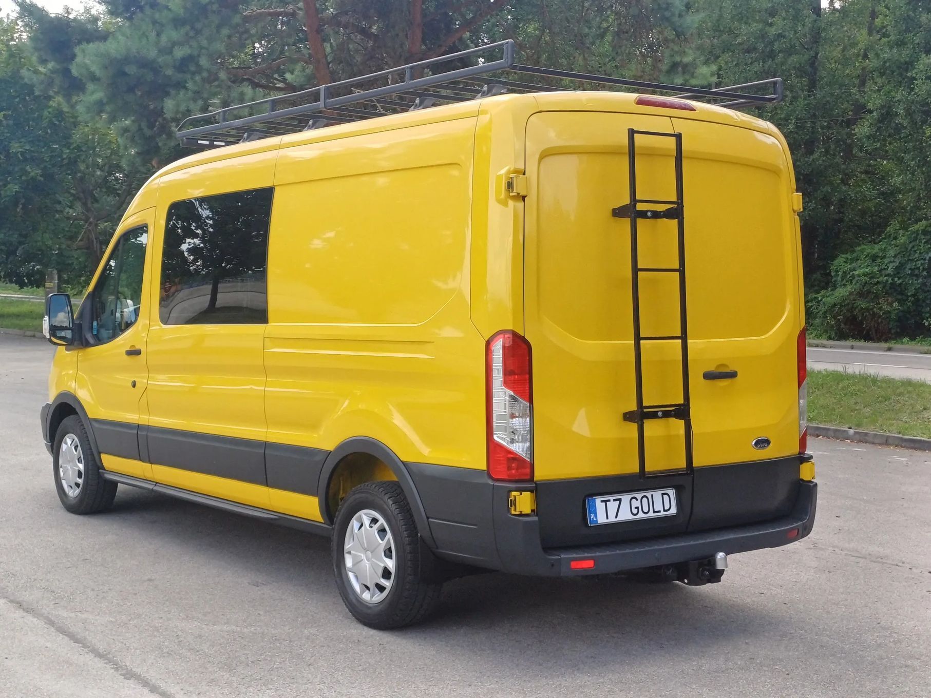 Ford Transit  Polski Salon I Właściciel 2.0 130 KM Doka Brygadówka 6-cio Osobowy