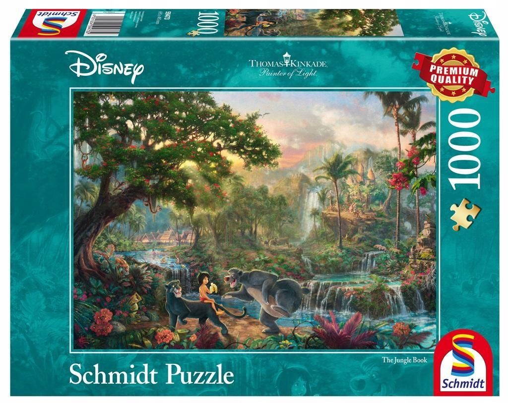 Puzzle Pq 1000 Księga Dżungli (disney) G3, Schmidt