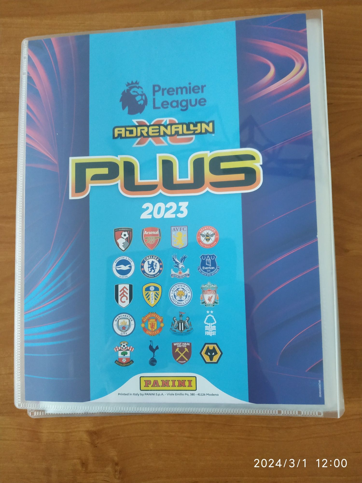 Album na karty Panini Premier league 2023 plus