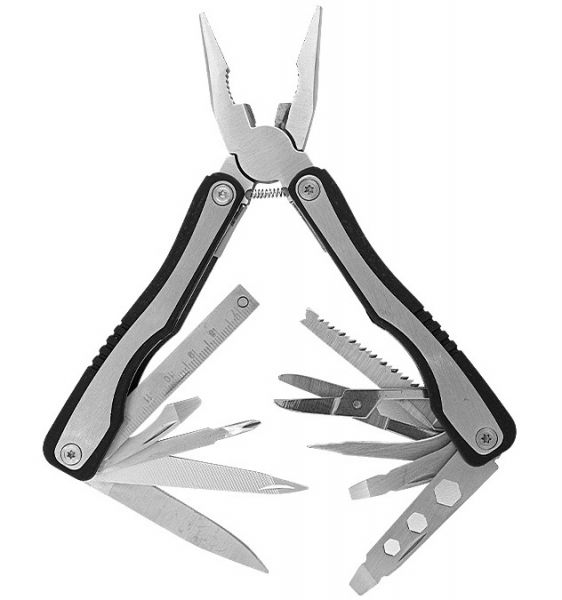 Multitool 15w1 Bsh Adventure MT-037, kombinerki, nóż, piła