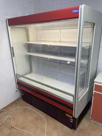 Vitrine arca expositora refrigeradora vertical mercearia