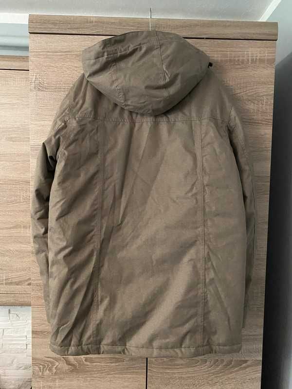 Kurtka męska parka zimowa z kapturem XXL active 2xl z zamkiem ciepła