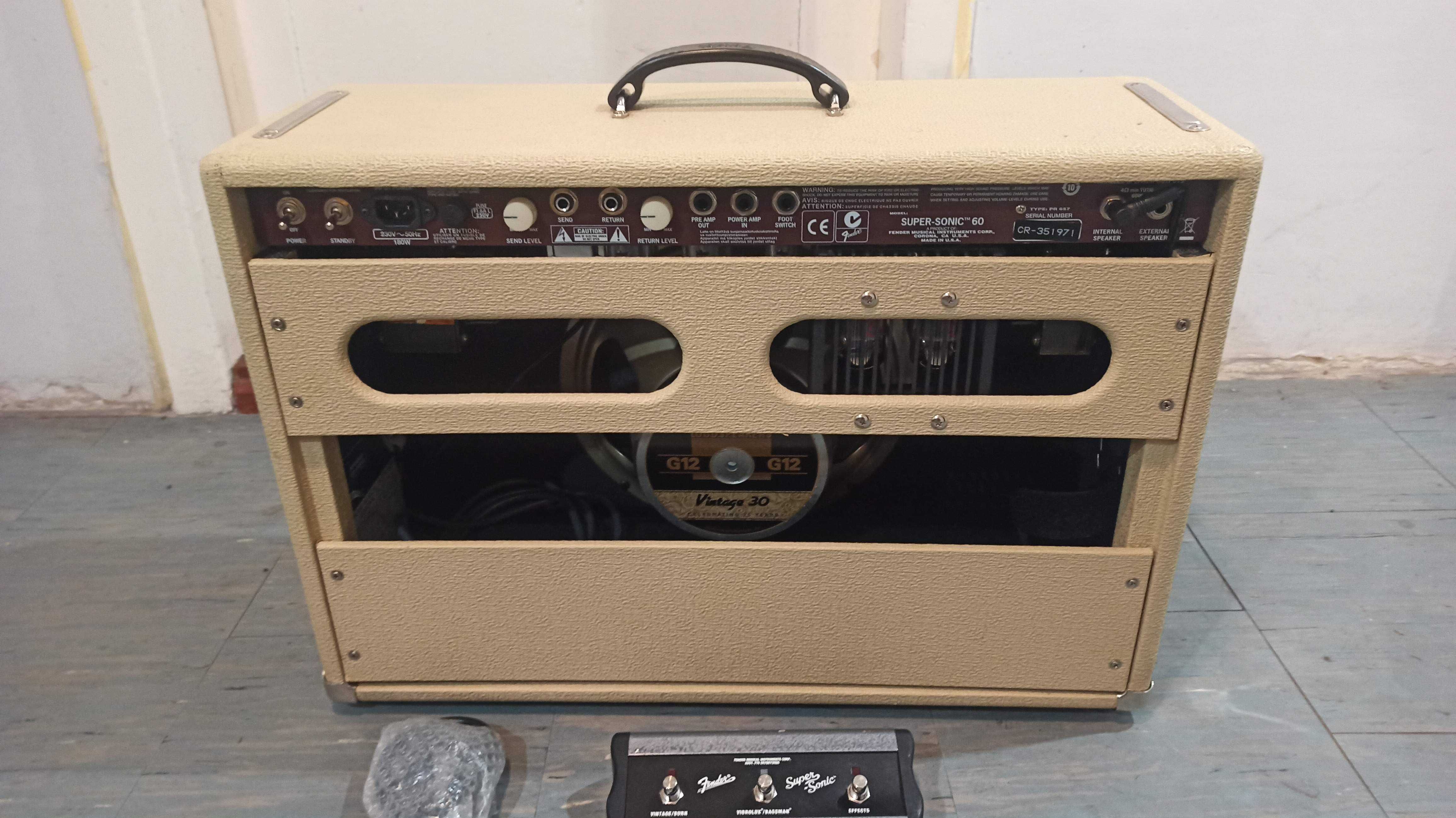 Fender Supersonic 60 Super Sonic footswitch JAK NOWY