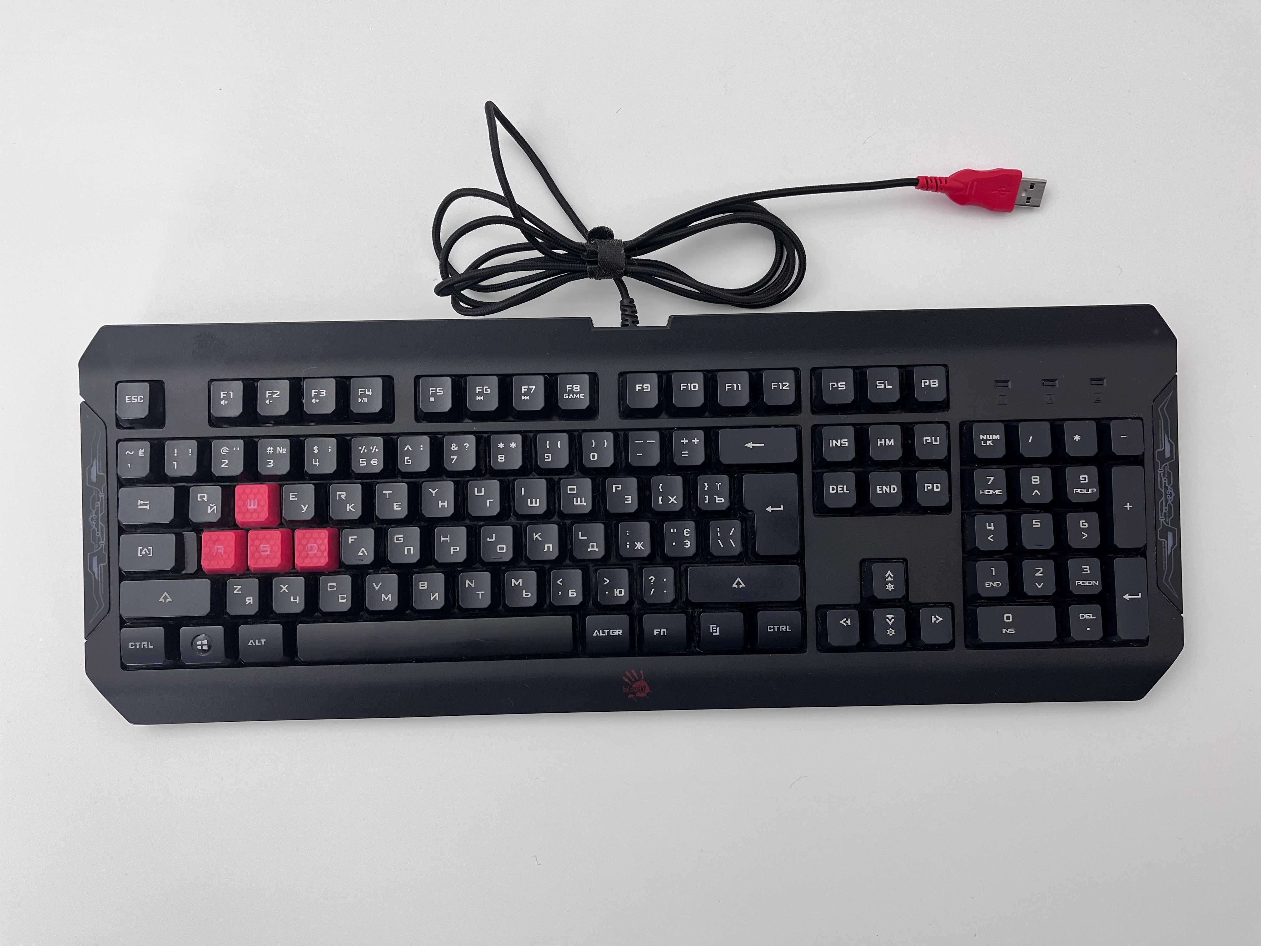 Ігрова клавіатура A4-Tech Bloody Q100 USB Black | En/Ukr