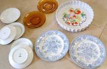 Pratos e tarteira, lote todo por 5€