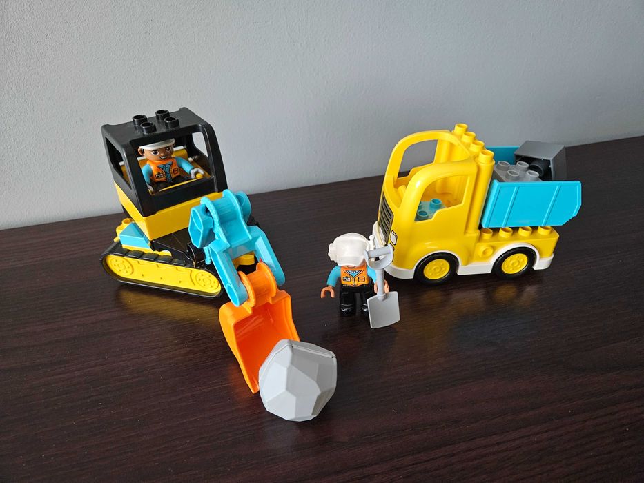 LEGO Duplo 10931 - Ciężarówka i koparka gąsienicowa (inne w opisie)
