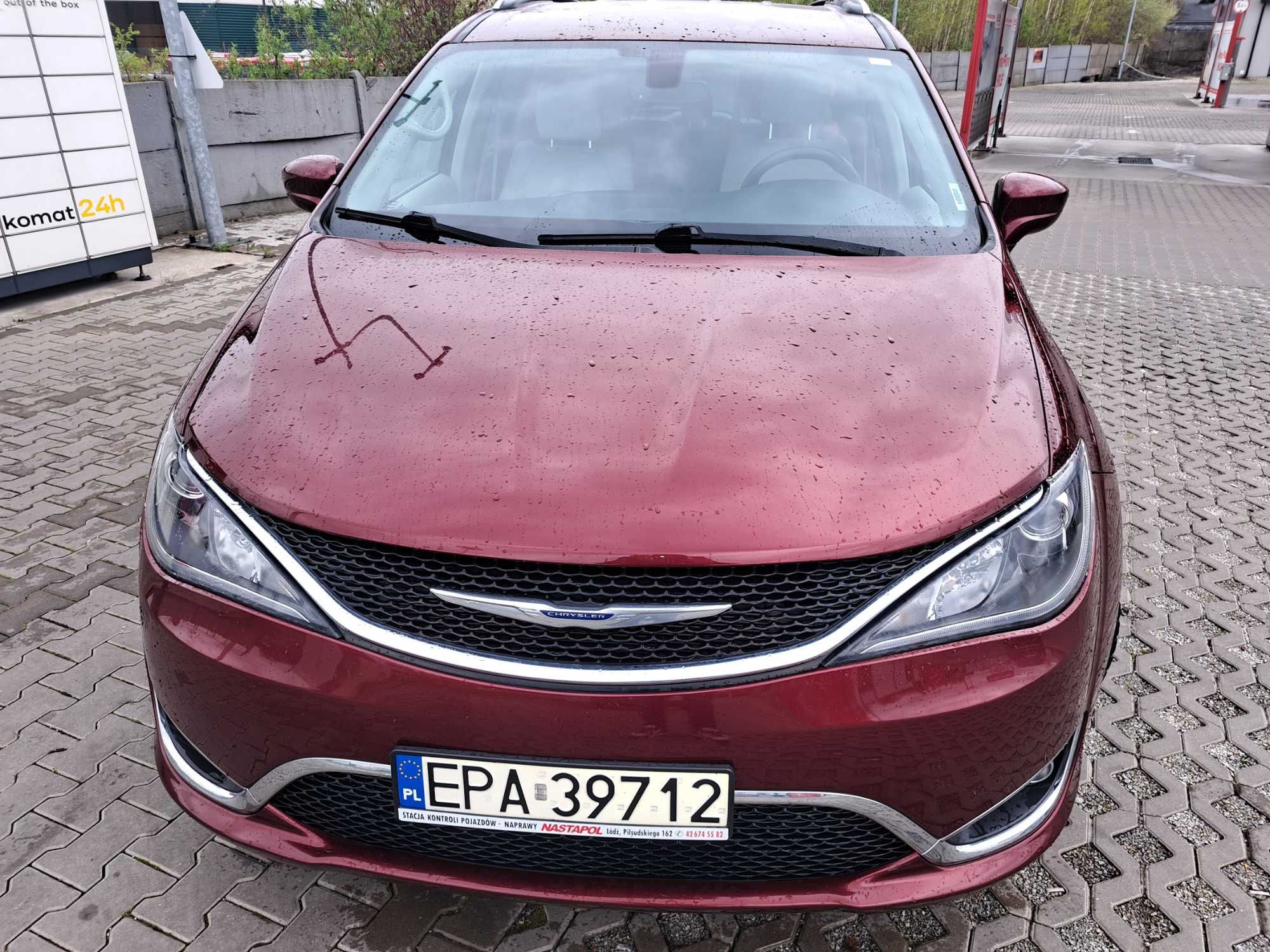 Chrysler Pacifica 2020 r. + LPG. Touring L Plus. Jasne skóry.