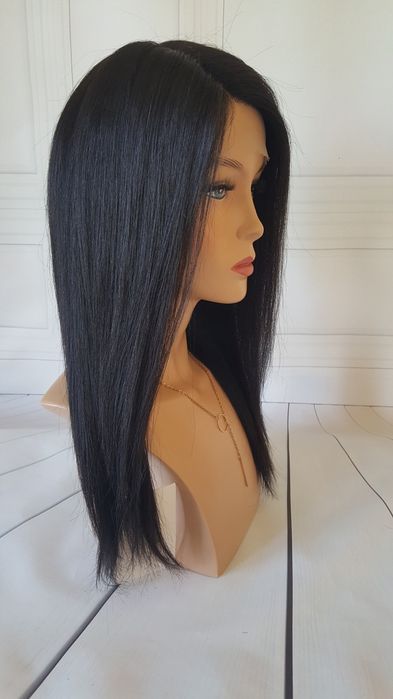 Peruka z włosów naturalnych ludzkich lace front Agnieszka