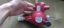 Regulator gazu propan butan GOK ps 25 bar E BJK/K