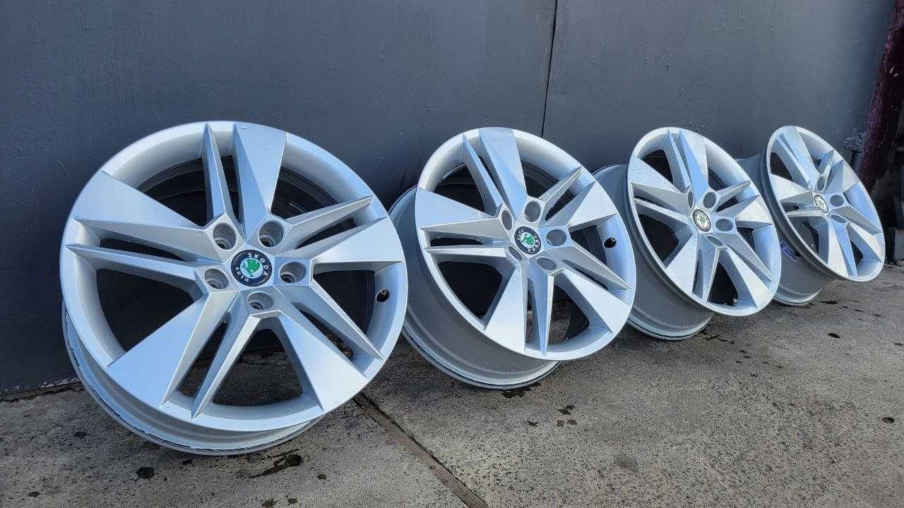 Диски R17 5/112 Skoda Kodiaq Karoq Superb Octavia A7 A8 3v0071497f 8z8