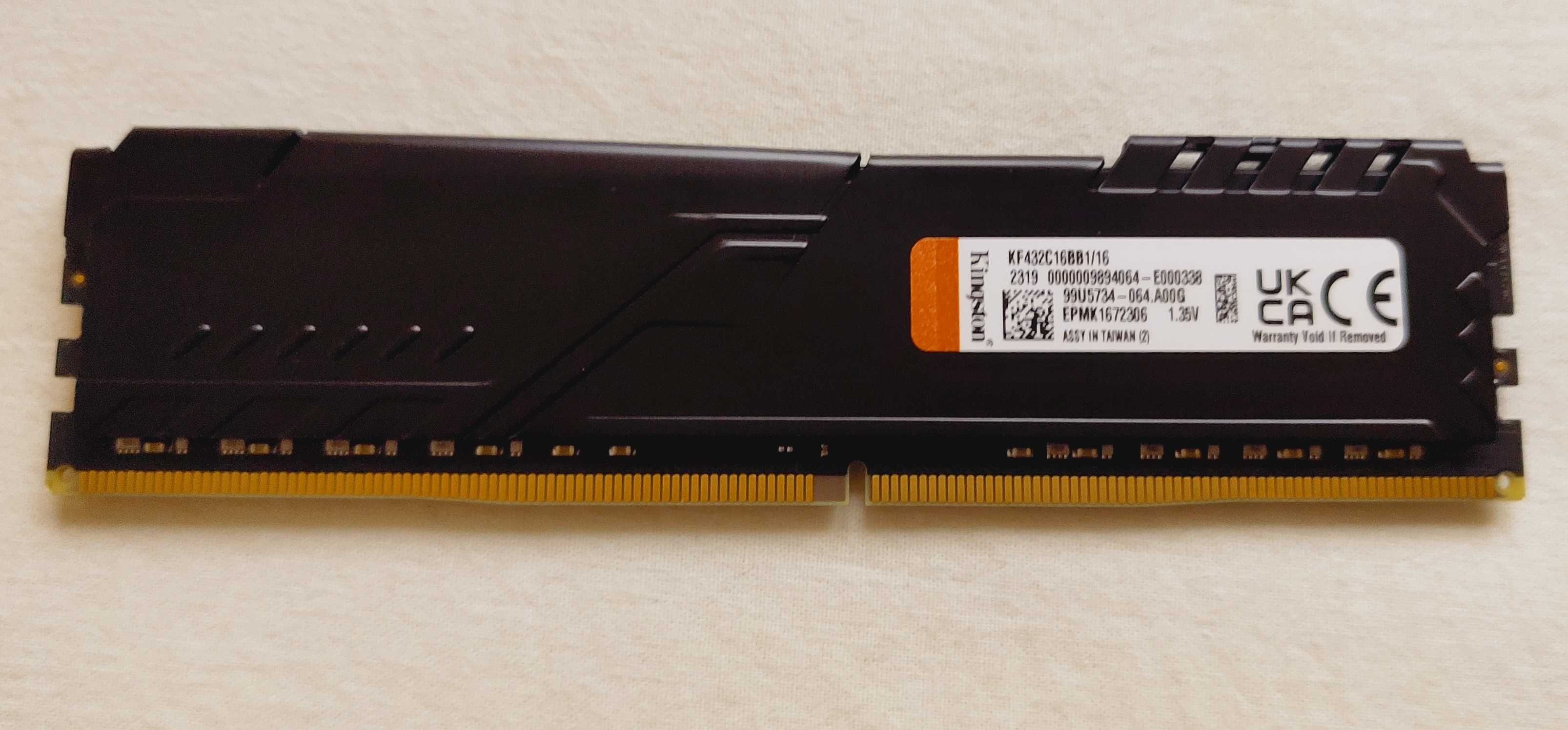 Pamięć RAM DDR4 16GB 3200MHz KINGSTON Fury Beast