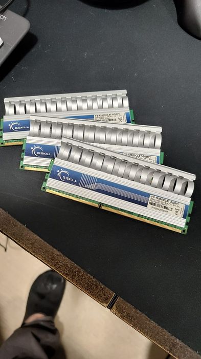 Memória DDR3 2GB pack 3