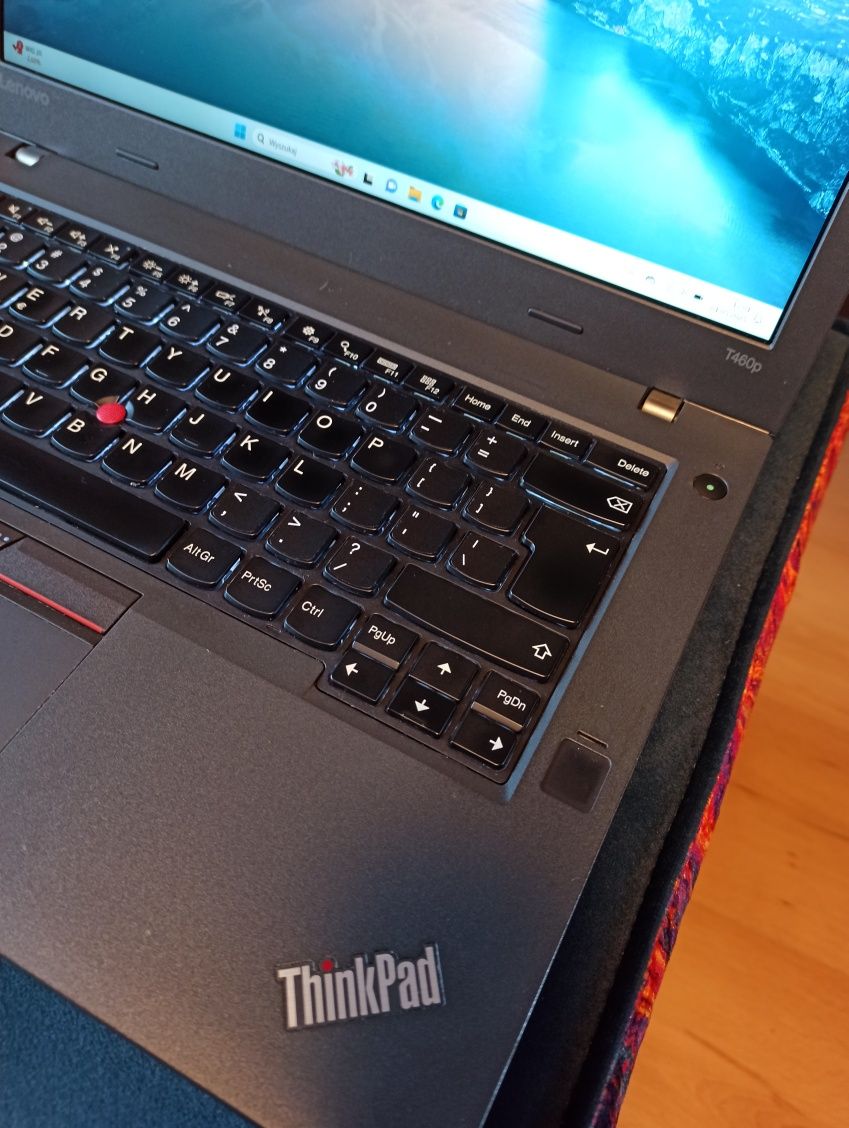 Mocny! Lenovo ThinkPad T460p i7HQ/NVIDIA 940MX/16GB RAM/512GB SSD/FHD