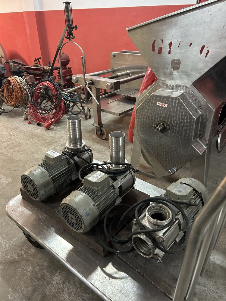 Motores de remonta para vinho | INOX | Mosto | Vinificação | Adega
