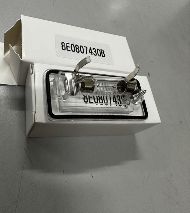 Подсветка заднего номера Ауди А3,А4,А6,Q7