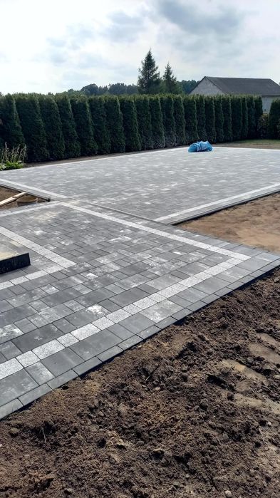 Brukarstwo, układanie kostki brukowej, budowa dróg, prace ziemne