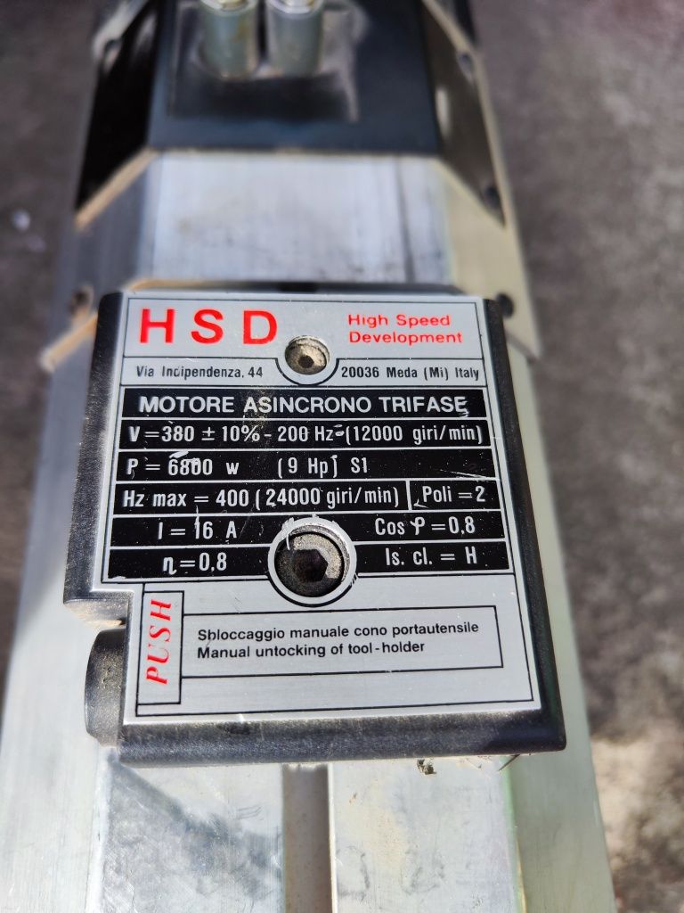 Elektrowrzeciono HSD ISO30