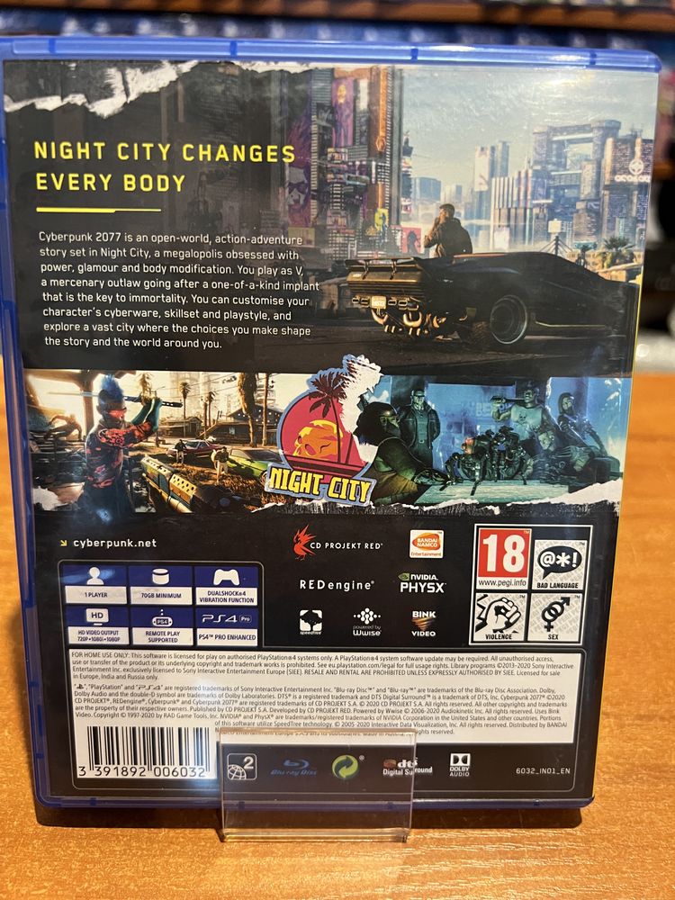 Gra Cyberpunk 2077 PS4 PL Poznań