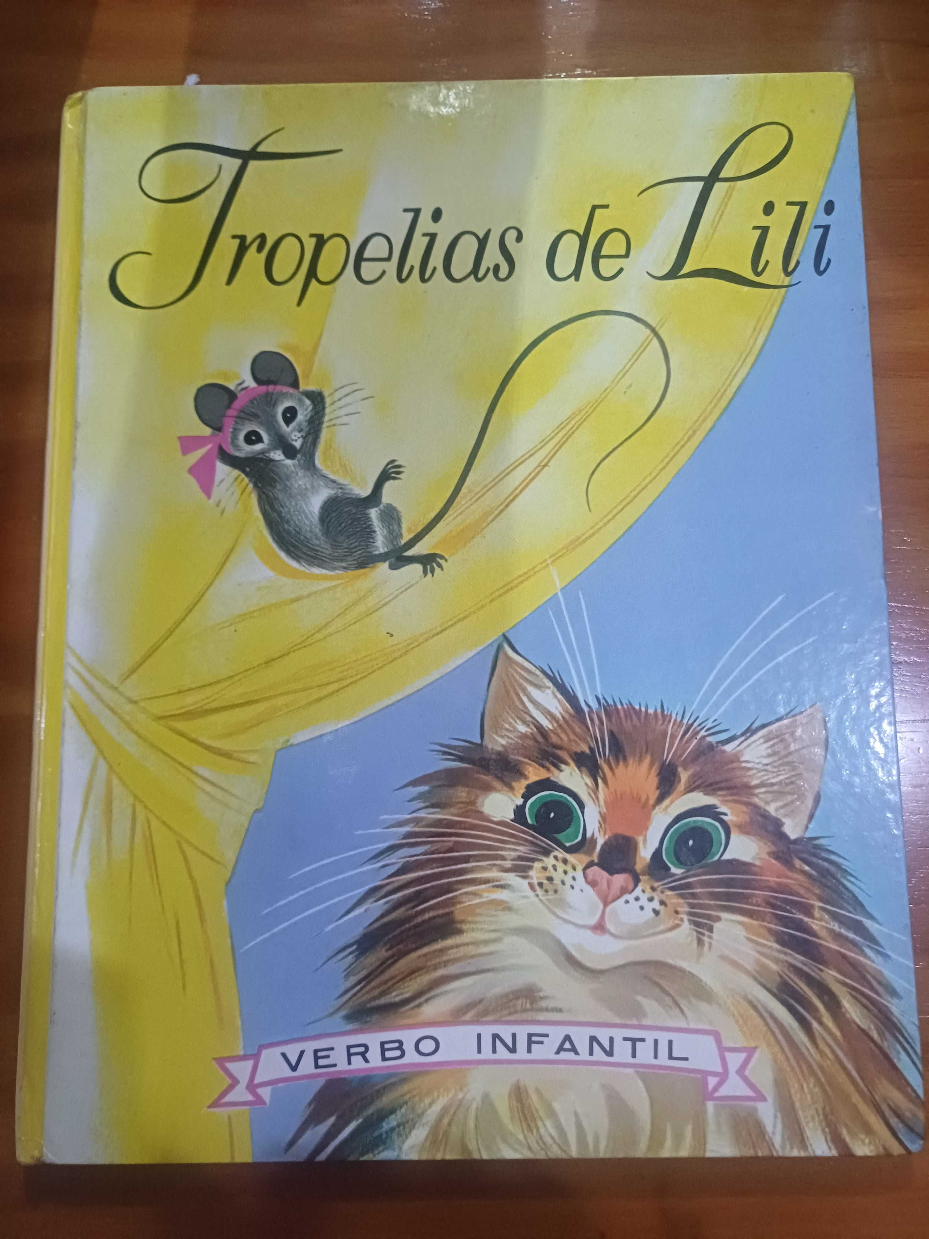 Livro da Coleção infantil -Tropelias de Lili