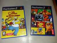 Jogos Ps2 (Simpsons, Asterix) - 8€ cada