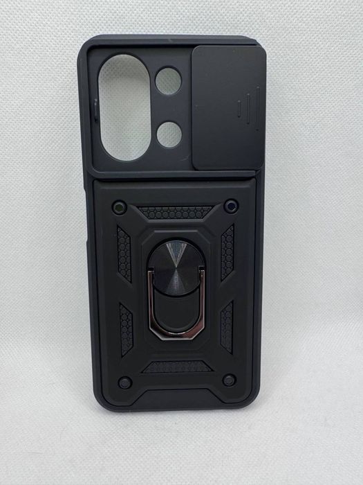 Противоударный бампер для Xiaomi Redmi 15C чехол с кольцом 15С чозол